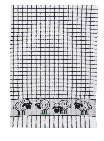 Poli-Dri Jacquard Sheep Tea Towel