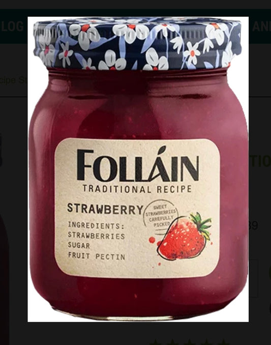 Follain Traditional Strawberry Jam 370g