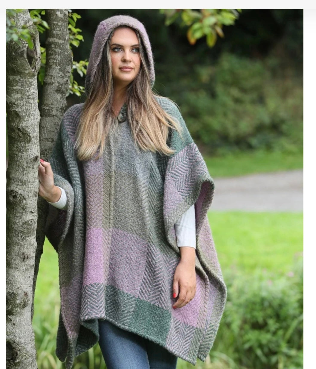 Sarah hooded cape by John Branigan