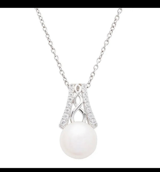 Sterling Silver Trinity with Pearl SP2293