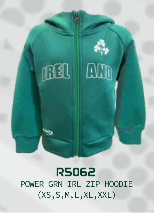 Power Green Full Zip Hoodie R5062