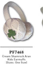 Aran Shamrock Ear Muffs PF7468