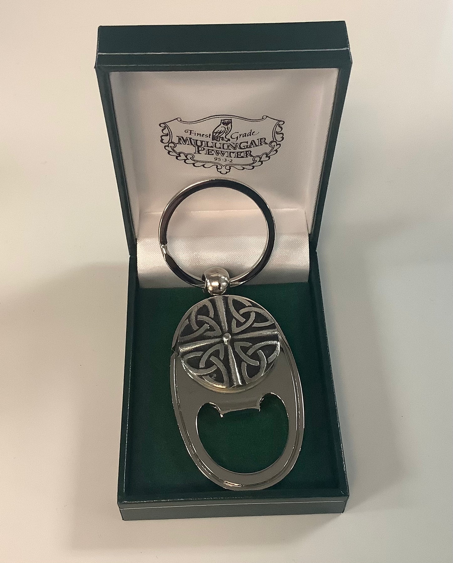 Mullingar Pewter Bottle Opener Keyring P262