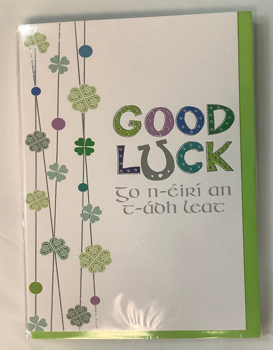 Good luck card