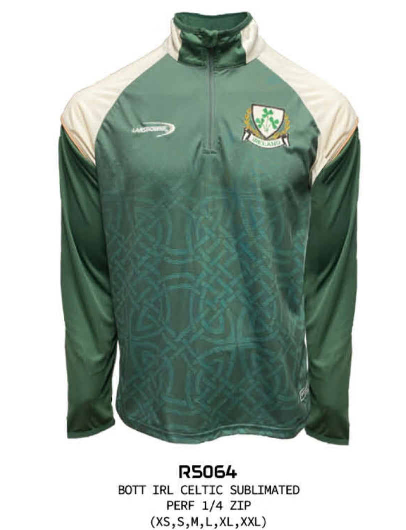 Bottle Ireland Celtic 1/4 zip R5064
