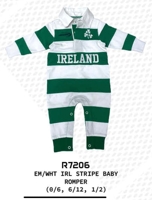 Stripe Baby Romper R7206