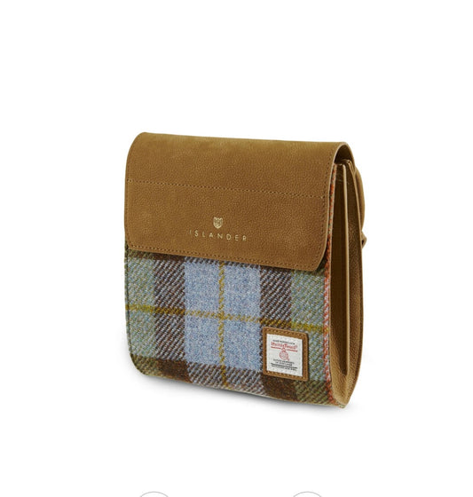 The Eilidith- Chestnut Blue Tartan