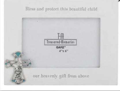 4x6 BLUE CROSS FRAME