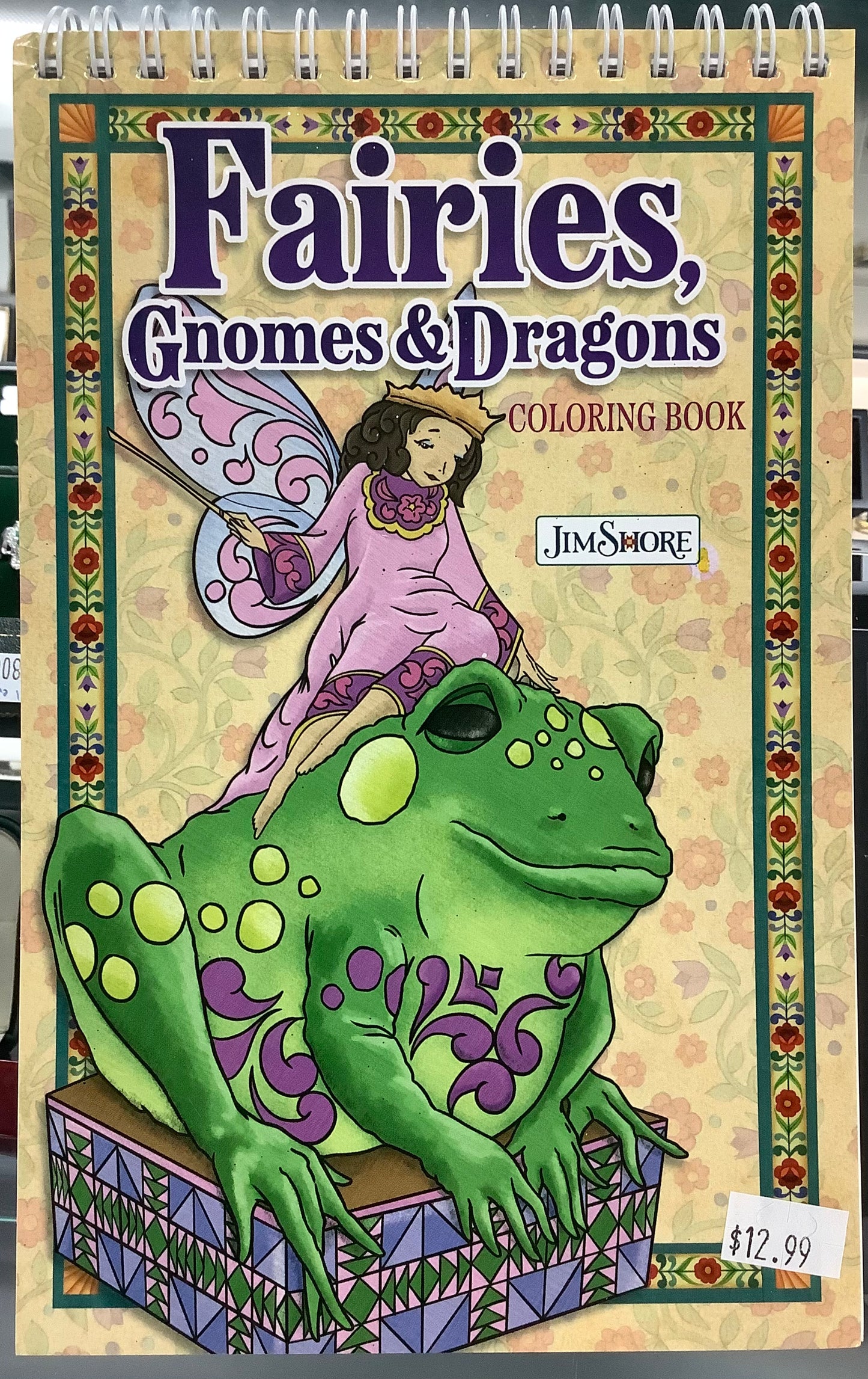 Fairies, Gnomes & Dragons Color Book
