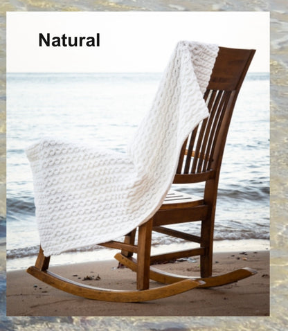 Original Aran Baby Blanket