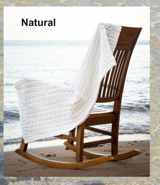 Original Aran Baby Blanket