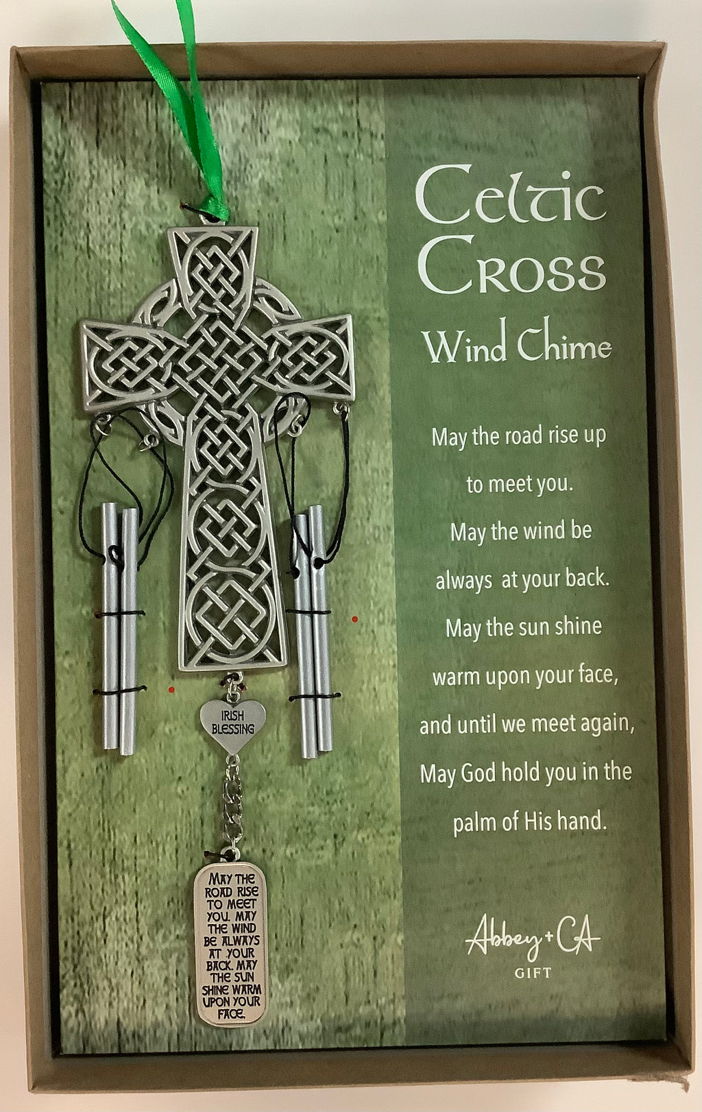 Celtic Cross Wind Chime