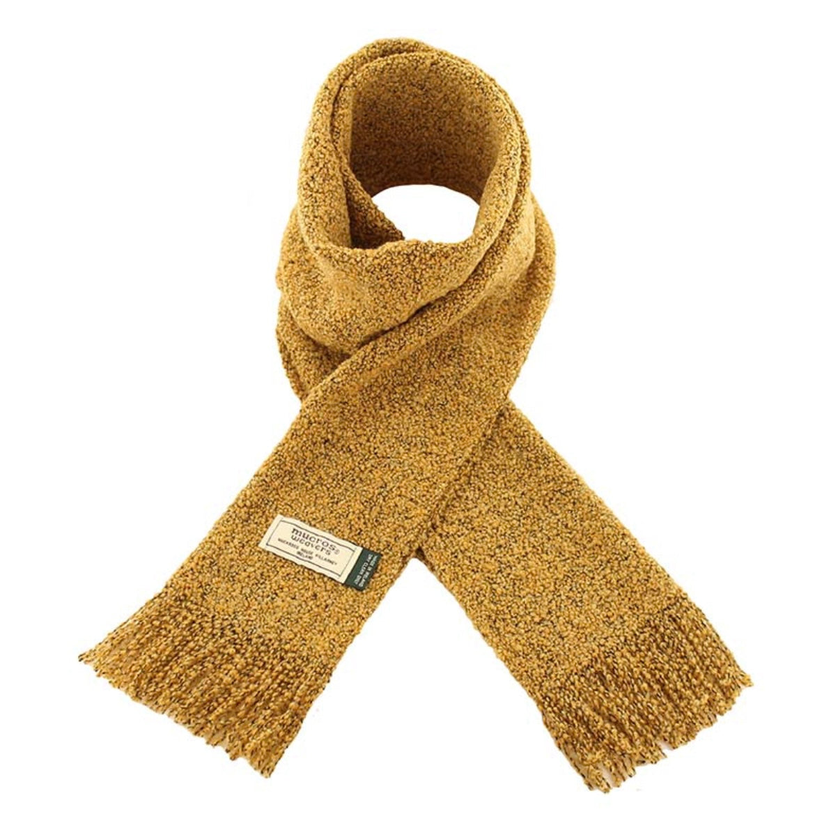 Mucros Weavers Skellig Scarf yellow