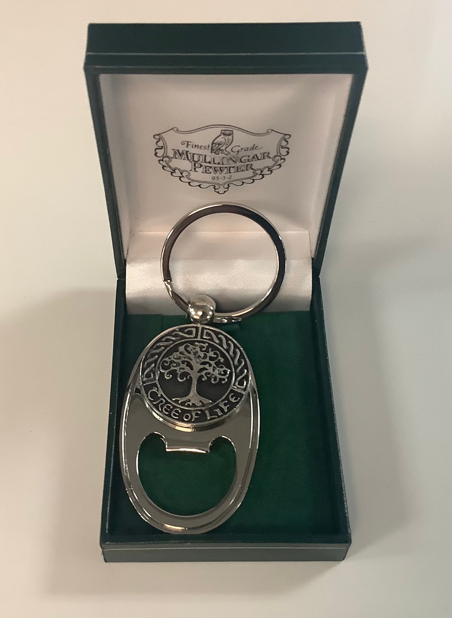 Mullingar Pewter Bottle Opener Keyring P262