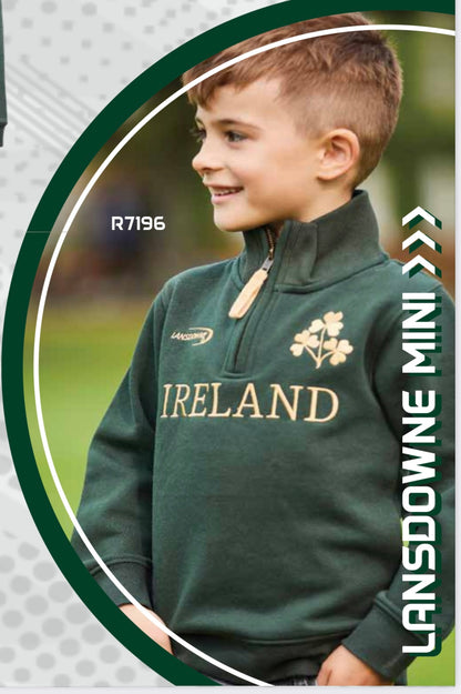 Ireland 1/4 zip Shamrock R7196