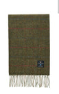 Lambswool Scarf- Chestnut Herringbone