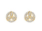 10K GOLD CZ SET TRINITY KNOT STUD EARRINGS
SKU: S34202