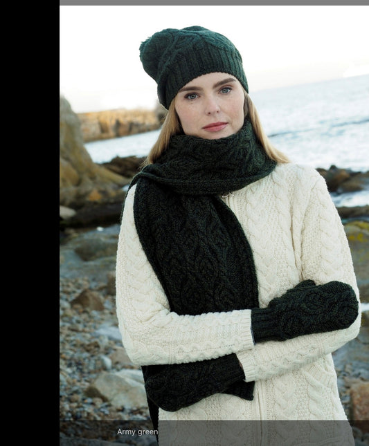 NUA LEAF DESIGN ARMY GREEN N118, N119, N120