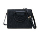 The Arran Tote- Black Herringbone