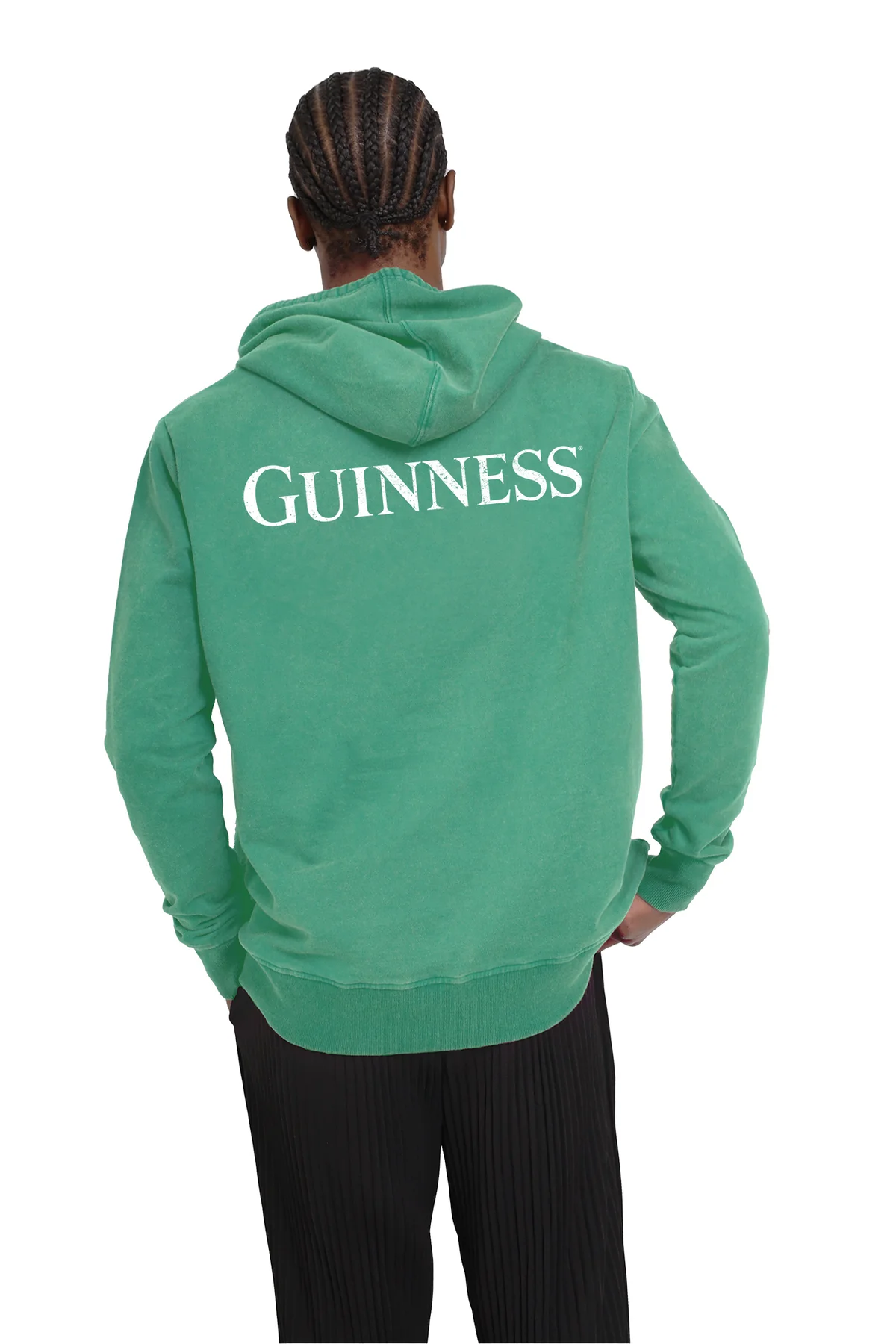 GUINNESS OFFICIAL MERCHANDISE
EVOLUTION HARP GREEN HOODIE GC7010