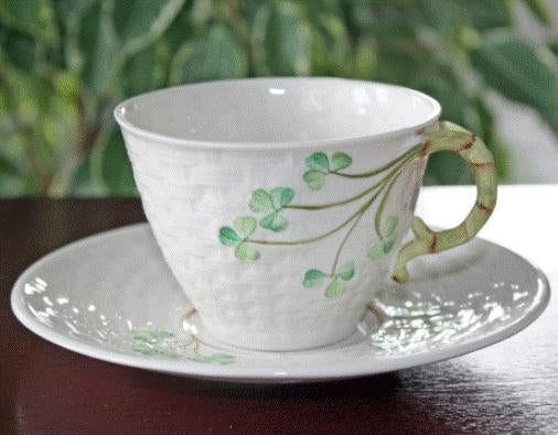 Shamrock Cup and Saucer Set 0004