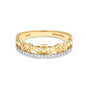 14KT GOLD LAB DIAMOND CLADDAGH RING
14L752