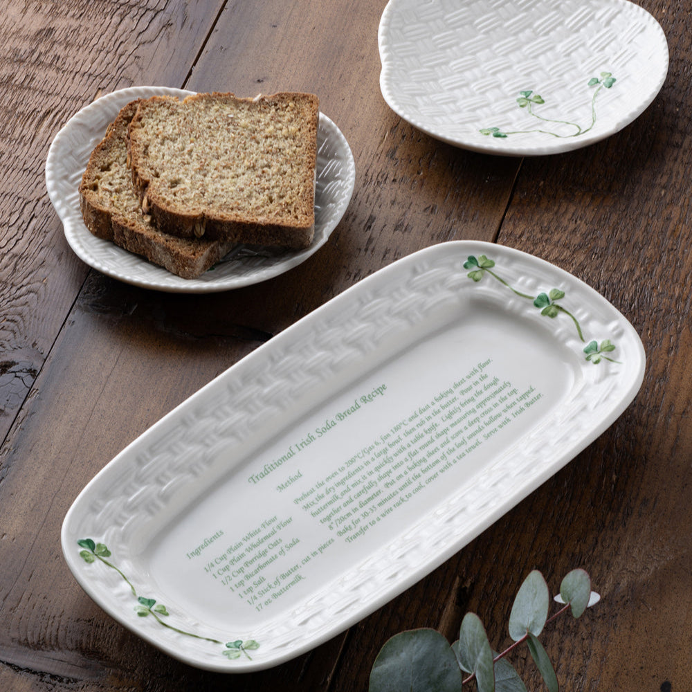 Belleek Traditional Irish Soda Bread Tray 0211