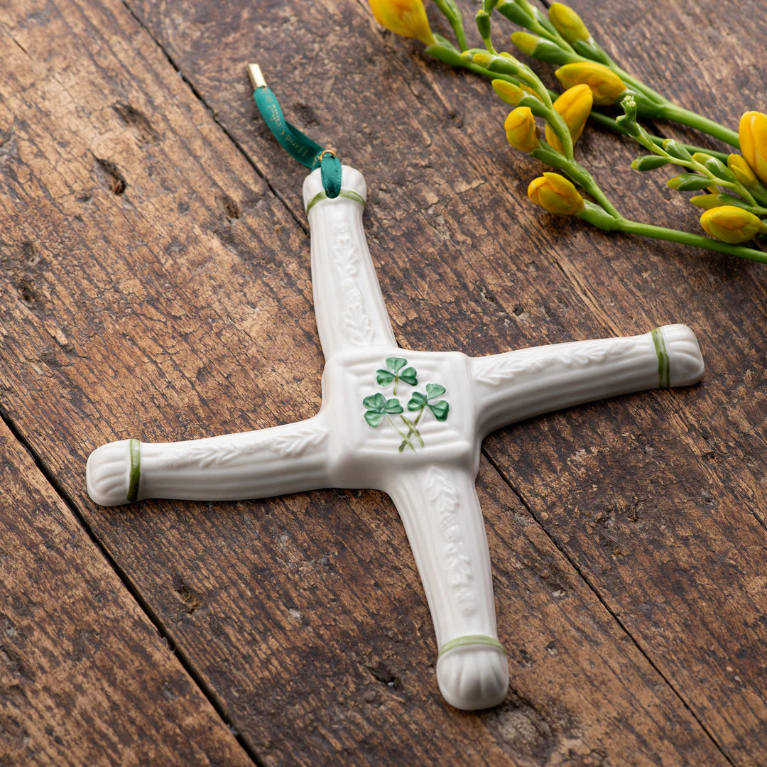 Belleek St Brigid’s Day Cross 34251
