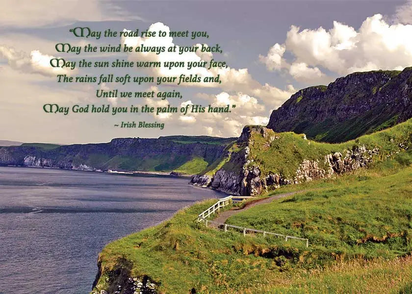 Road Rise Sympathy Card