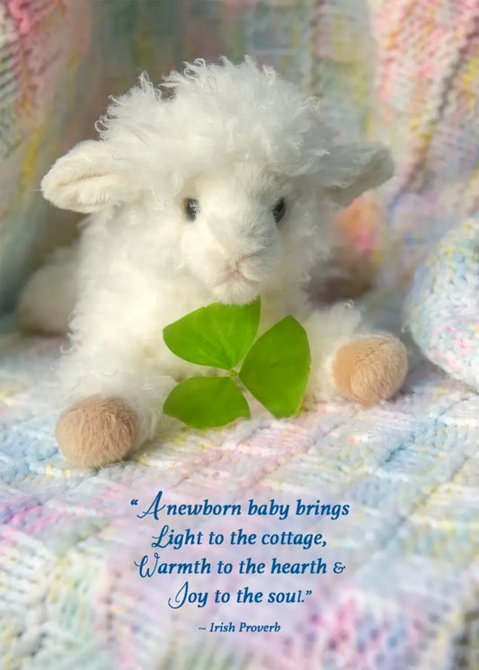 Irish Baby Shower Card