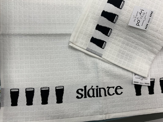 Poli dri Tea Towel Slainte
