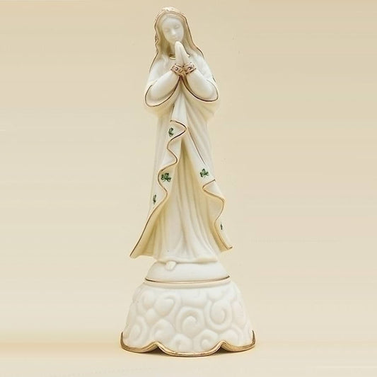 Musical Madonna with Shamrocks