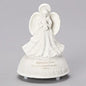Musical Baptism Angel Figure; Tune: Children's Prayer