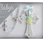 Boy Rosary & 4" Cross (2 Piece Set)