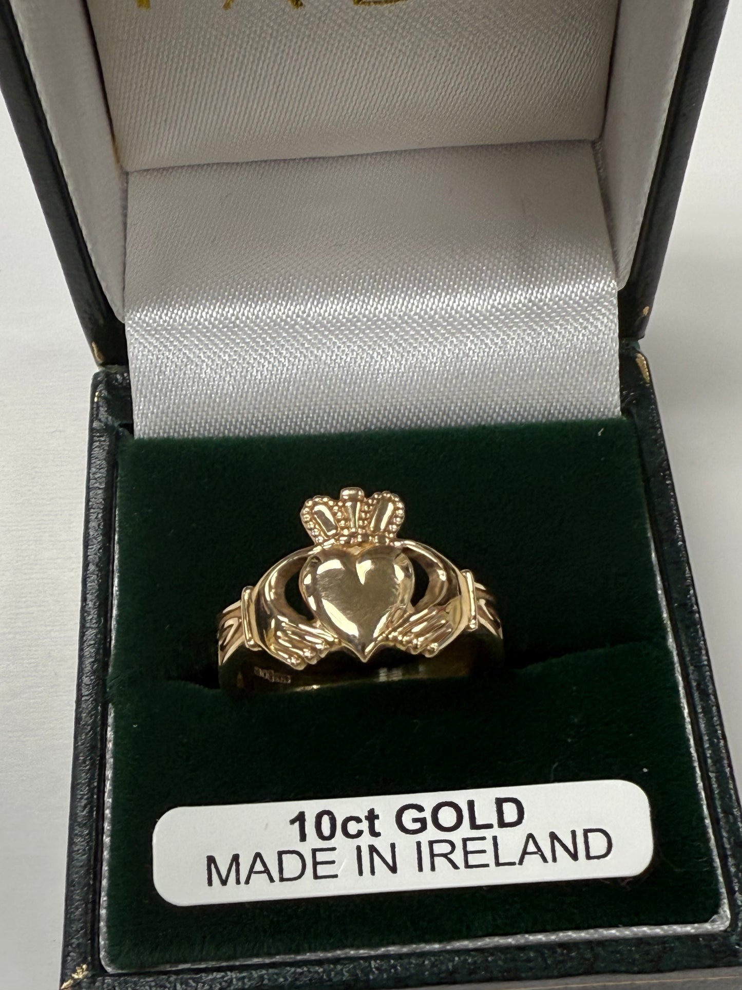 Fado claddagh with trinity side R116 10k