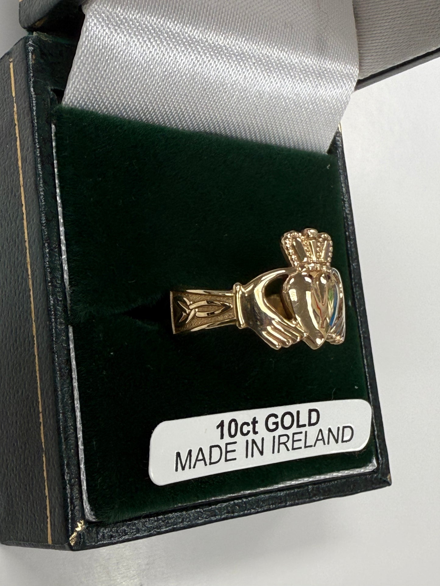 Fado claddagh with trinity side R116 10k