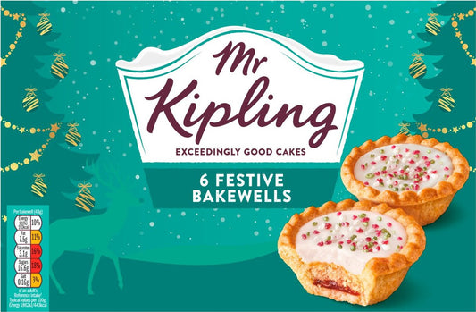 Mr.Kipling Festive Bakewells