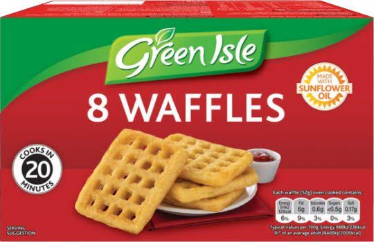 Green Isle Potato Waffles
