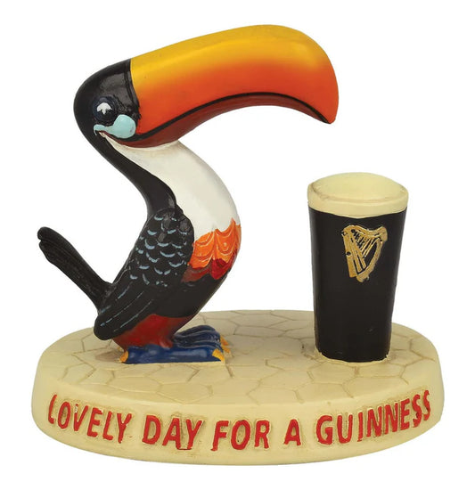 GUINNESS GILROY TOUCAN & PINT FIGURINE