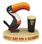 GUINNESS GILROY TOUCAN & PINT FIGURINE