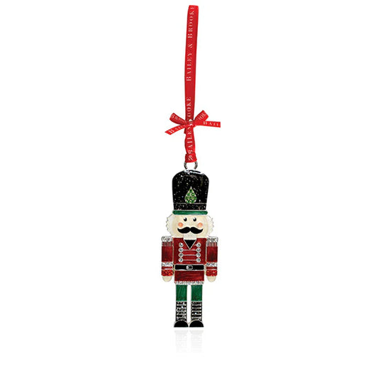 NUTCRACKER SOLDIER SPARKLE DECORATION