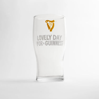 GUINNESS SUMMER COLLECTION LOVELY DAY PINT GLASS