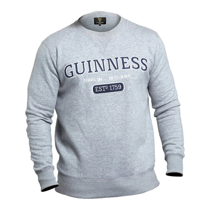 GREY CREW NECK SWEATSHIRT
