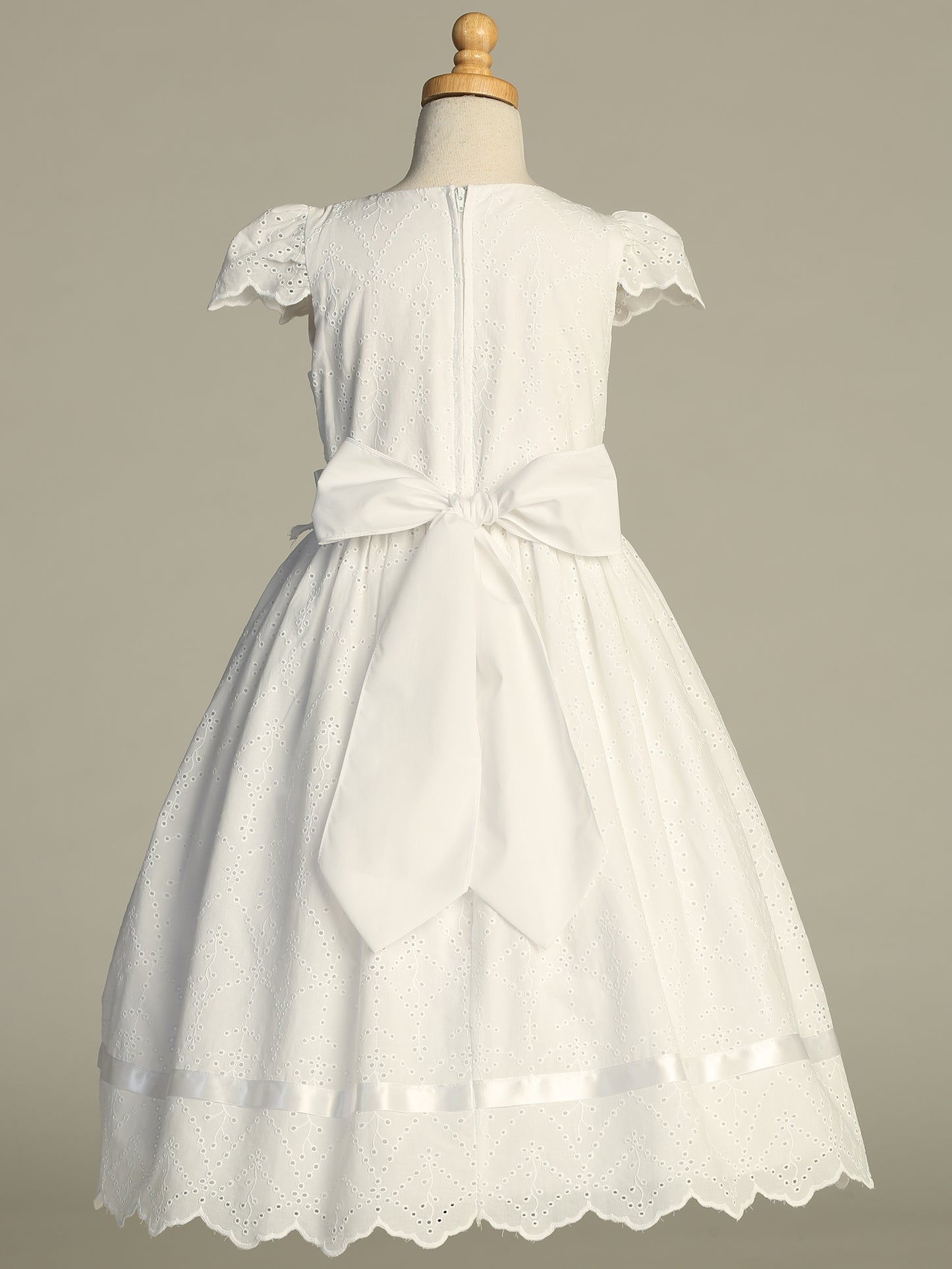 Communion Dress Cotton Eyelet SP220