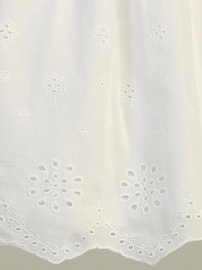 Communion Dress Cotton eyelet SP179