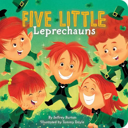 Five Little Leprechauns book
