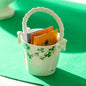 Shamrock 5.5" Fine Porcelain Tea Bag Basket