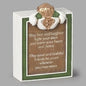 Irish Claddagh Plaque with Wood Carved Finish