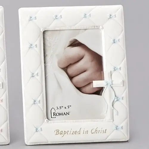Baptism Boy Frame (3.5x5)