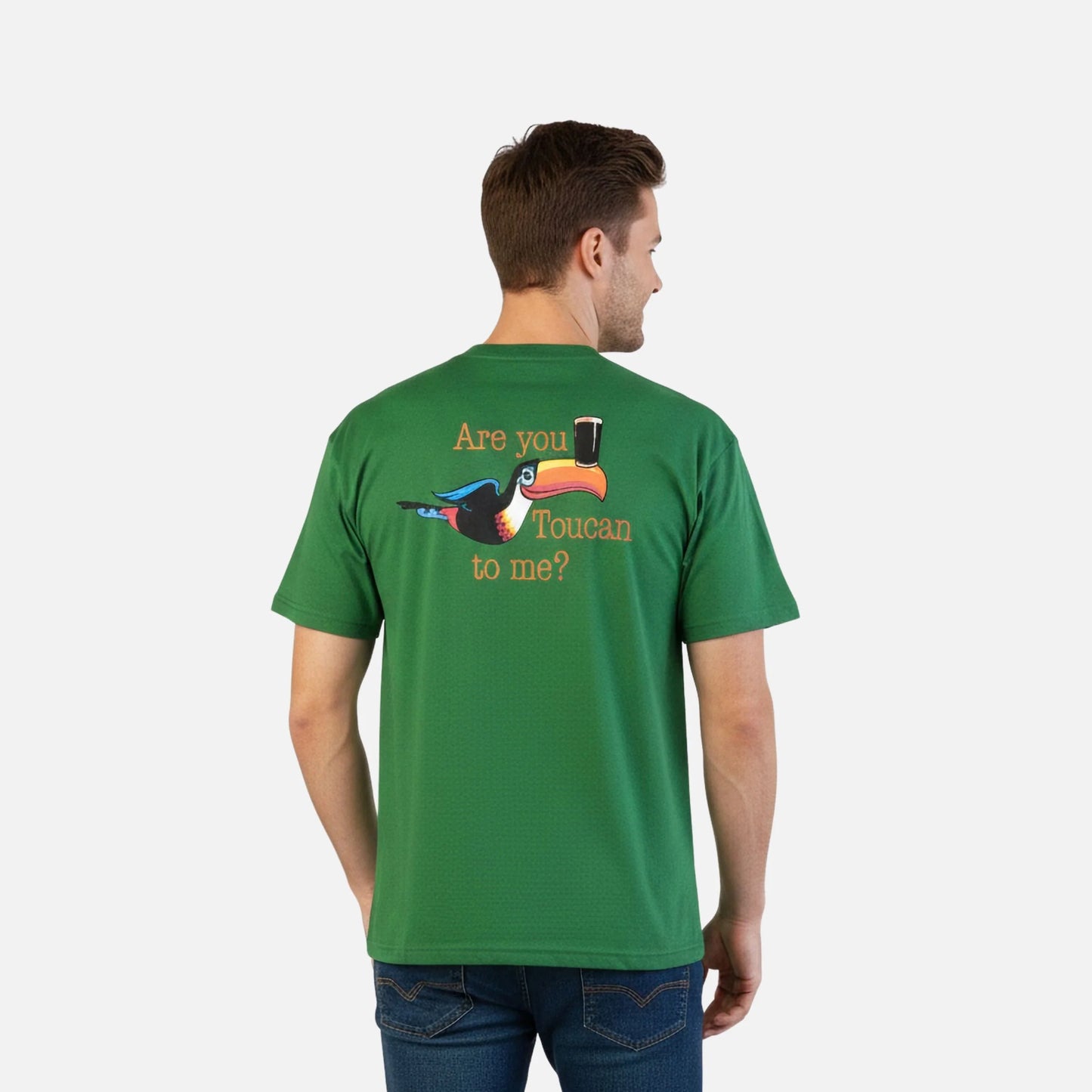 GUINNESS ARE YOU TOUCAN TO ME TEE - GREEN GC021